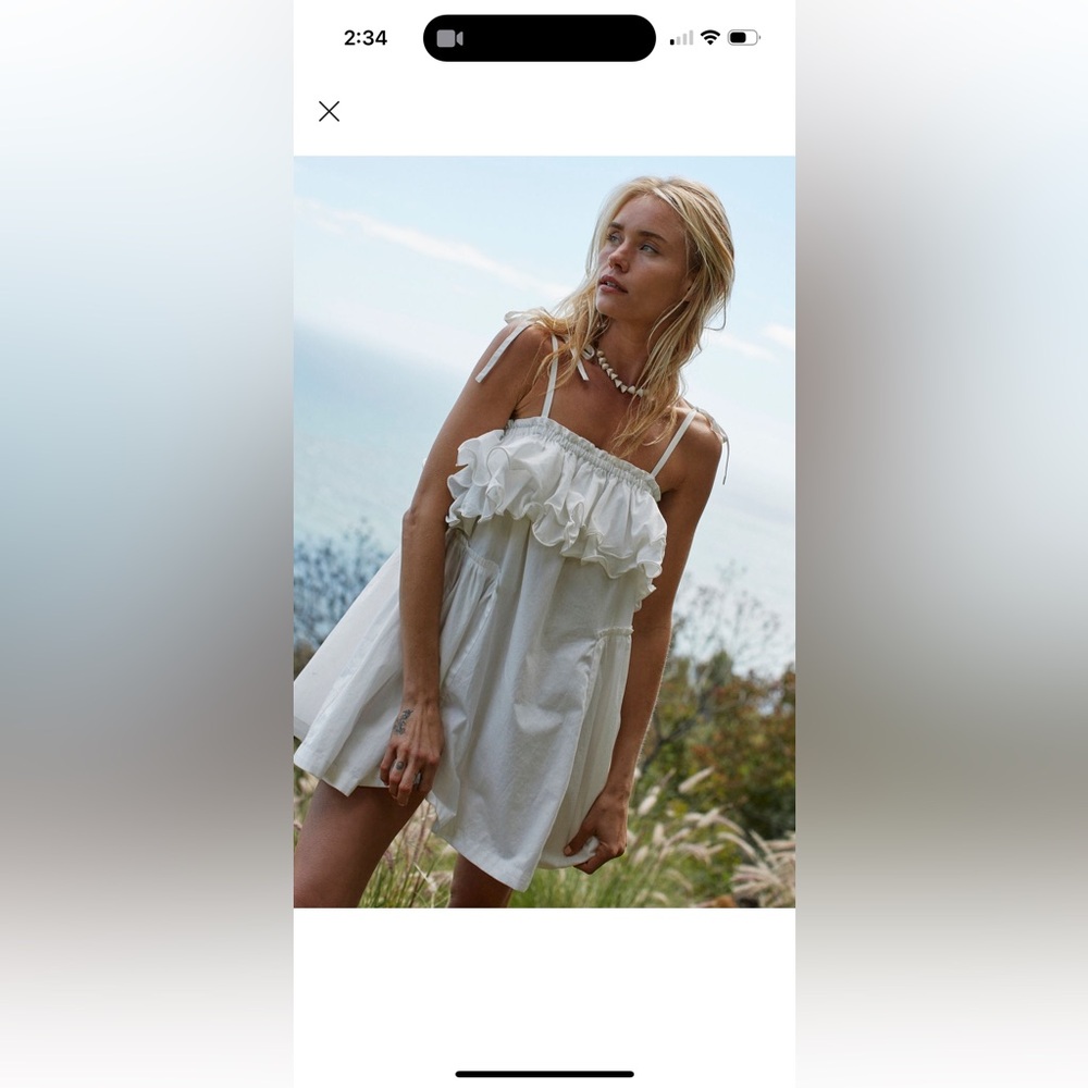 Free People Have A Thing For You Mini Dress